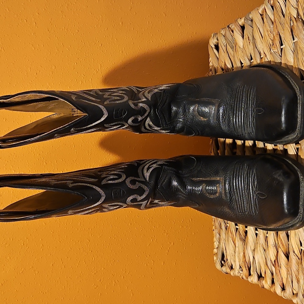 Ariat Men's Legend Western Performance Boots - Square Sz. 11.5  Custom Branded - Picture 12 of 15